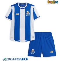 Maglie da calcio Porto Prima Maglia Bambino 2025-26 Manica Corta + Pantaloni corti)